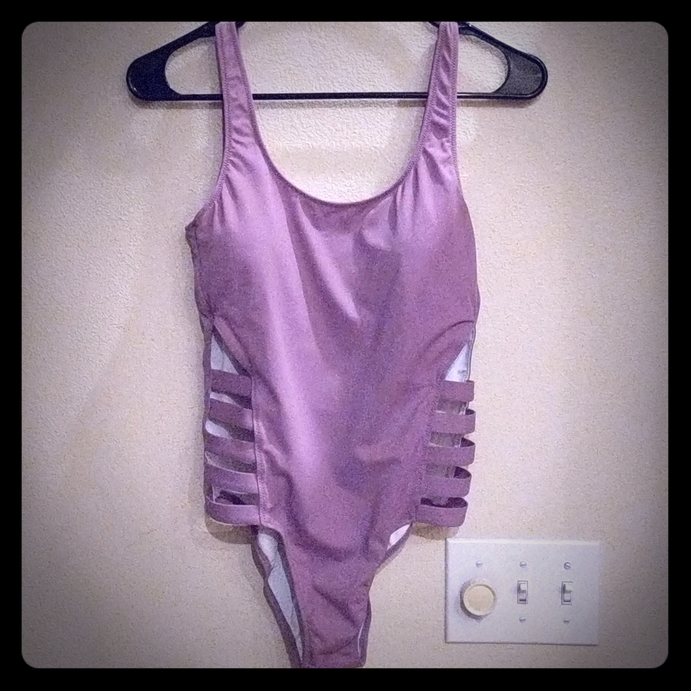 VS Pink One-piece Mauve Swimsuit